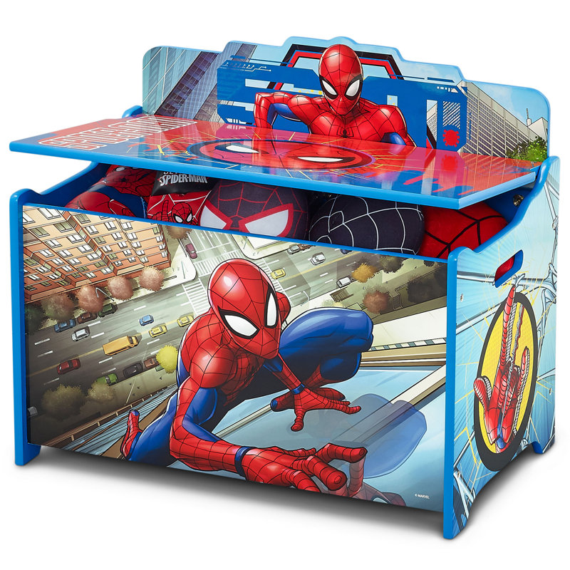 Delta Children Marvel SpiderMan Deluxe Toy Box & Reviews